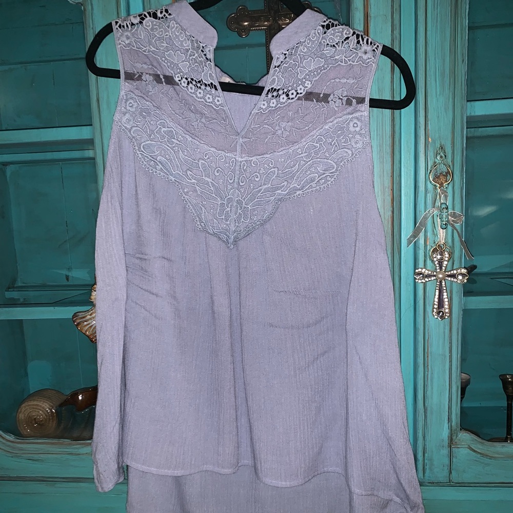 Light Blue Blouse